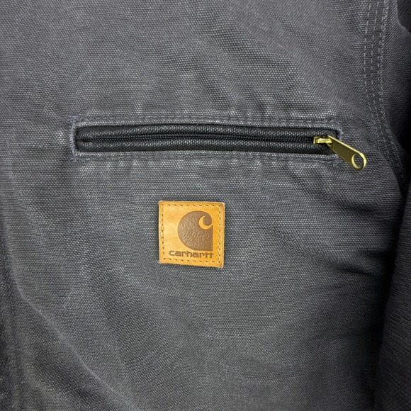 Carhartt Sierra Jacket Sherpa Lined Mens Medium J141 029 Shadow Gray - Picture 9 of 15